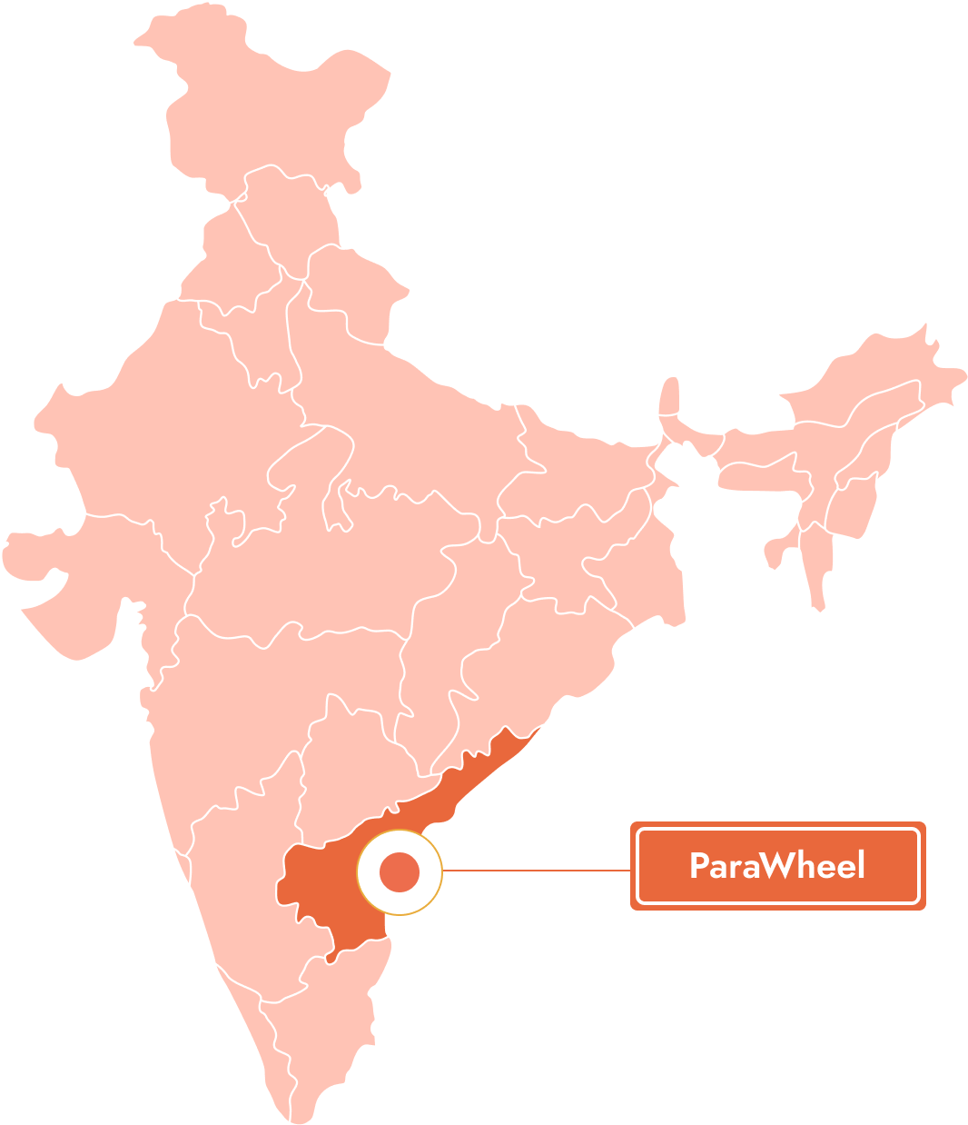 India Map with Highlight